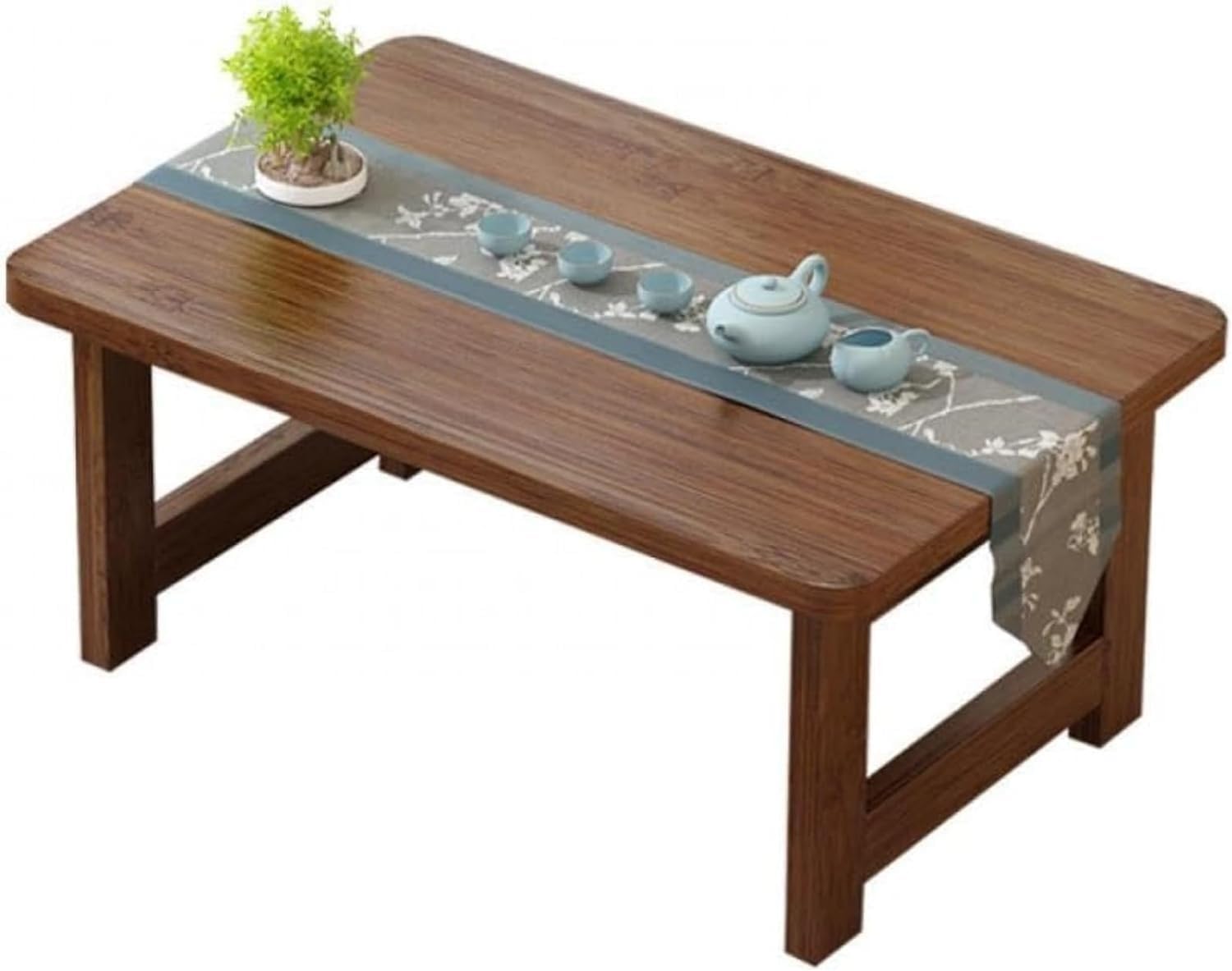 Amazon.co.jp: 竹製ローテーブル ちゃぶ台 おしゃれ 無垢材ロー